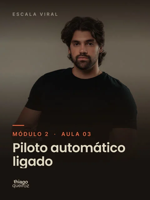 Módulo 2, aula 03: Piloto automático ligado